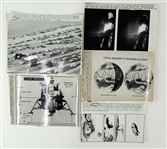 1969 NASA Apollo 11 Mission Laser Photo Collection - Lot of 12