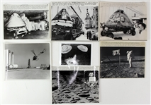 1969 NASA Apollo 11 Mission Laser Photo Collection - Lot of 15
