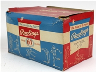 1960's Rawlings DF18 Official Gyro-Metric Store Model Football Like New w/ Original Box