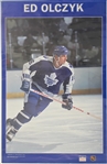 1988 Ed Olczyk Toronto Maple Leafs 22.5x34.5 Poster 