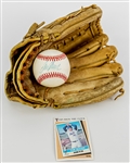 1970s-80s Tom Seaver New York Mets Store Model Rawlings Mitt & Signed OAL Brown Baseball (JSA)