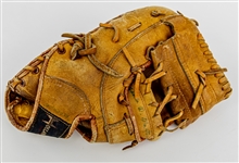 1960's-80's Joe Pepitone New York Yankees Store Model Hollander First Base Mitt & Signed OAL Brown Baseball (JSA)