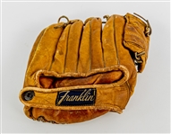 1950's-90's Jim Piersall Boston Red Sox Store Model Franklin Mitt & Signed ONL Coleman Baseball (JSA)