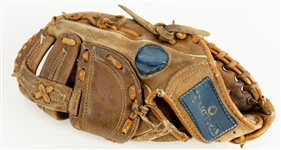 1970's-80's Jim Palmer Baltimore Orioles Store Model Spalding Mitt & Signed OAL Brown Baseball (JSA)