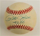 1970's-90's Pete Rose Cincinnati Reds Store Model MacGregor Mitt & Signed ONL Coleman Baseball (JSA)