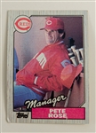 1970's-90's Pete Rose Cincinnati Reds Store Model MacGregor Mitt & Signed ONL Coleman Baseball (JSA)