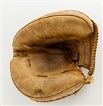 1970's-90's Johnny Bench Cincinnati Reds Store Model Rawlings Catcher Mitt & Signed ONL White Baseball (JSA)