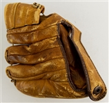 1950's-80's Eddie Mathews Milwaukee Braves Store Model Mitt & Signed OAL Brown Baseball (JSA)