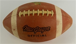 1960's Bart Starr Green Bay Packers Store Model MacGregor Player Endorsed Football
