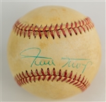 1980's-90's Willie Mays San Francisco Giants Signed Wilson Mitt & ONL Feeney Baseball (JSA)