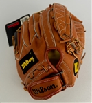 1980's-90's Willie Mays San Francisco Giants Signed Wilson Mitt & ONL Feeney Baseball (JSA)