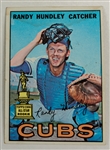 1970's-90's Randy Hundley Chicago Cubs Store Model MacGregor Catcher Mitt & Signed ONL White Baseball (JSA)