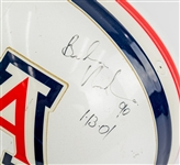 2000 Brandon Manumaleuna Arizona Wildcats Signed Game Worn Football Helmet (MEARS LOA/JSA)