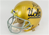 1992 Terry Donahue UCLA Bruins Signed Trophy Helmet (MEARS LOA/JSA)