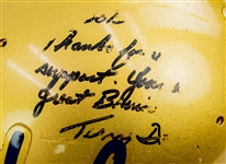 1992 Terry Donahue UCLA Bruins Signed Trophy Helmet (MEARS LOA/JSA)