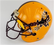 2004 Terry Richardson Arizona State Sun Devils Signed Game Worn Football Helmet (MEARS LOA/JSA)
