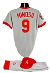 1980's Minnie Minoso Chicago White Sox Signed American League Cracker Jack Old Timers Baseball Classic Uniform w/ Pants & Cap (MEARS LOA/JSA/Minoso Collection)
