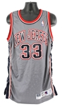 1998-99 Stephon Marbury New Jersey Nets Alternate Jersey (MEARS A10)