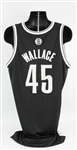 2012-13 Gerald Wallace Brooklyn Nets Game Worn Road Jersey (MEARS A10/Steiner) Inaugural Brooklyn Season