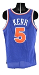 1990-91 Steve Kerr Cleveland Cavaliers Game Worn Road Jersey (MEARS A10)