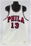 1961-62 Wilt Chamberlain Philadelphia Warriors Signed Mitchell & Ness Reproduction Jersey (JSA)