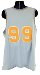 1959 George Mikan Minneapolis Lakers Signed Hall of Fame Charter Member Tribute Jersey (PSA)