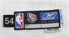 2003-04 Eddie Griffin New Jersey Nets Home Jersey (MEARS LOA)