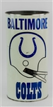1970s Baltimore Colts 19" x 10" Trash Can & Los Angeles Rams 14" Circular Tray - Lot of 2