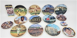 1980s-1990s Baseball, Football, Basketball 4” to 8” Plates (Lot of 100+)