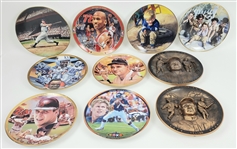 1980s-1990s Baseball, Football, Basketball 4” to 8” Plates (Lot of 100+)