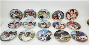 1980s-1990s Baseball, Football, Basketball 4” to 8” Plates (Lot of 100+)
