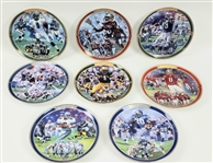 1980s-1990s Baseball, Football, Basketball 4” to 8” Plates (Lot of 100+)