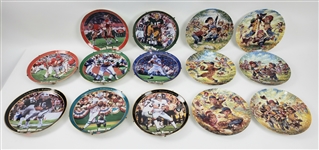 1980s-1990s Baseball, Football, Basketball 4” to 8” Plates (Lot of 100+)