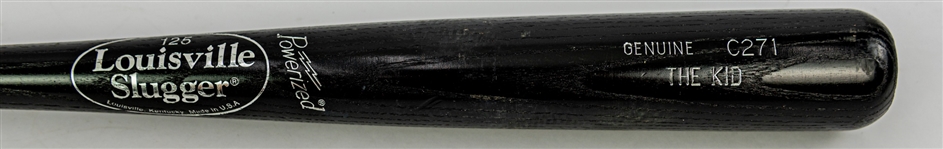 1990 Ken Griffey Jr. "The Kid" Seattle Mariners Louisville Slugger Professional Model Bat (MEARS A7)