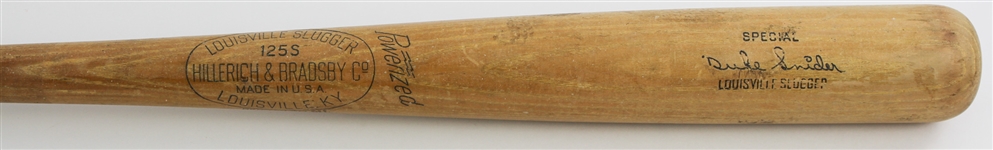 1961-64 Duke Snider Los Angeles Dodgers H&B Louisville Slugger Store Model Bat 