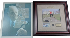 1960s-2000s Baseball, Golf, Boxing Framed Lithographs & more (Lot of 11)
