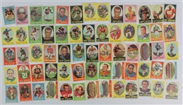 1958 Topps Football Trading Cards - Lot of 65 w/ Babe Parilli, Lou Groza, Gino Marchetti & More