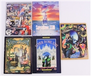 1988-99 Super Bowl Program Collection - Lot of 5 w/ XXII, XXIII, XXIV, XXV & XXXIII
