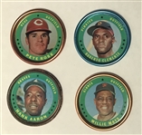 1971 Topps Baseball Trading Coins - Complete Set of 153
