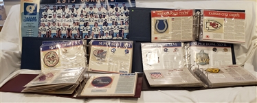 1970s-1990s Football, Baseball, Basketball Photos, Banners, Collector Coins, & more... (Lot of 130+)