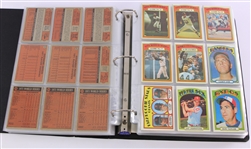 1972 Topps Baseball Trading Cards - Complete Set of 787