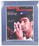 1963 Sandy Koufax Los Angeles Dodgers Signed Sports Illustrated 16x20 Matted Photo (JSA)