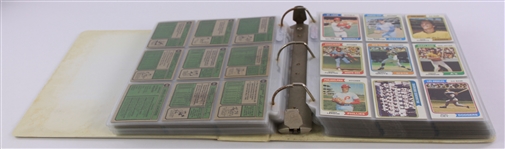 1974 Topps Baseball Trading Cards - Complete Set of 660 + Set of 44 Traded Cards & Set of 24 Team Checklists