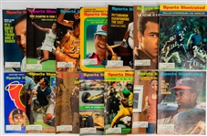 1960's-2000's Sports Illustrated College Football Basketball Media Guides/Yearbook Hardcover Books - Lot of 400+