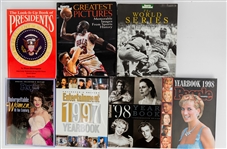 1960's-2000's Sports Illustrated College Football Basketball Media Guides/Yearbook Hardcover Books - Lot of 400+