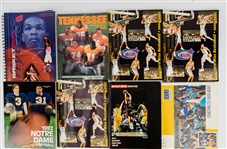 1960's-2000's Sports Illustrated College Football Basketball Media Guides/Yearbook Hardcover Books - Lot of 400+