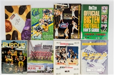 1960's-2000's Sports Illustrated College Football Basketball Media Guides/Yearbook Hardcover Books - Lot of 400+