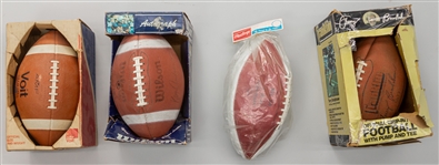 1970s-1980s Footballs Including Terry Bradshaw & Ken Anderson Models 