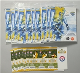 2011-2018 Texas Rangers World Series Tickets & Notre Dame vs Clemson Cotton Bowl Programs (Lot of 20) 