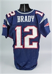2009 Tom Brady New England Patriots Home Jersey (MEARS A5)